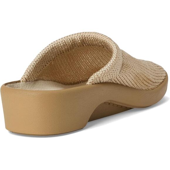 Arcopedico Womens Light Clog EU 41 US 9.5-10 Beige Nylon Knit NWOB - Picture 3 of 13